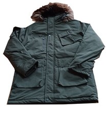 Parka N3B per cappuccio pelliccia clima freddo estremo e guscio esterno resistente all'acqua