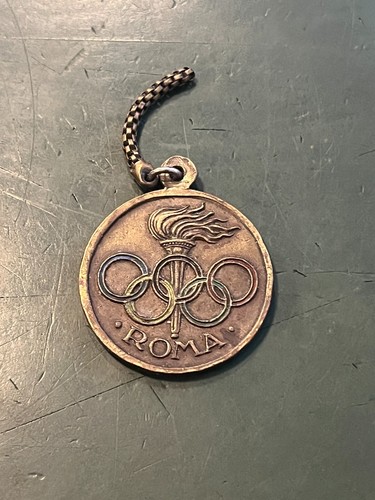 MEDAGLIA OLIMPIADI ROMA 1960 SPQR VINTAGE EPOCA - Foto 2 di 2