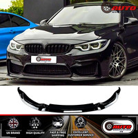 Kit Labbro Spoiler Splitter Anteriore Bmw M3 M4 F80 F82 F83 M Sport Nero Lucido