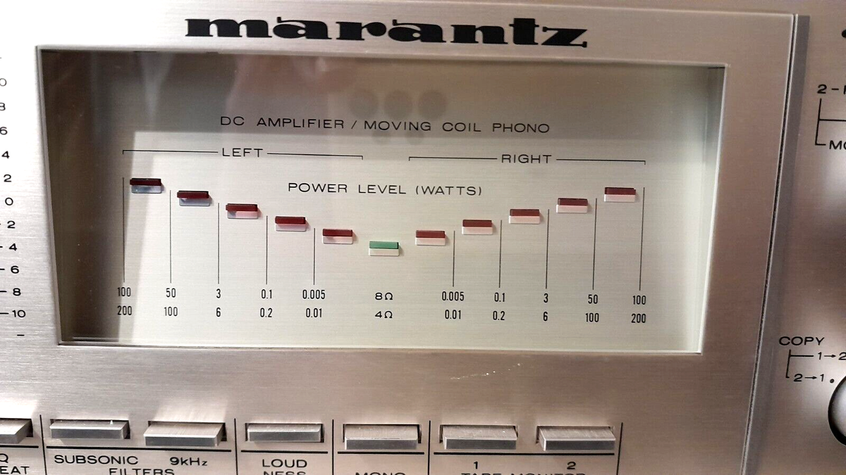 Rare Vintage Marantz PM550DC Stereo Amplifier good working order
