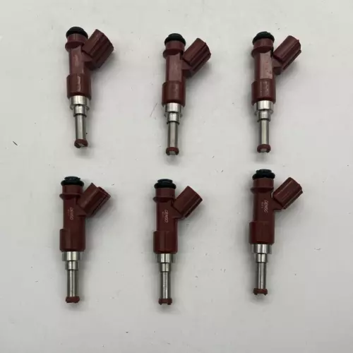 NEW DENSO 6 FUEL INJECTORS FOR TOYOTA LEXUS 3.5L V6 (23250-0P040) - Picture 3 of 11