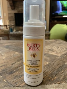 burt's bee gentle foaming cleanser