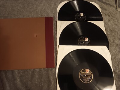 EILEEN JOYCE -PIANOFORTE CONCERTO IN E FLAT MAJOR  3X78  D.X. 8178/80 UK  HEWARD