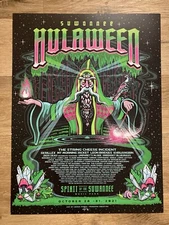 Suwannee Hulaween 2021 Poster Live Oak, Florida Signed ARTIST PRINT
