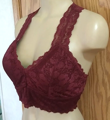 Boutique Zenana Outfitters PADDED LACE BRALETTE BRA HOURGLASS BACK SZ XL NEW - Picture 5 of 11