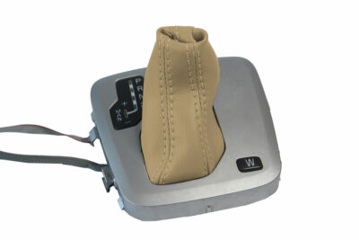 Automatic Shift Boot Cover Leather for Volvo XC90 2003-2014 Beige