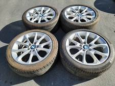 OEM BMW 3 4 Series 18” Factory Silver Wheels Rims Tires F30 F31 F32 F33 F34 F36