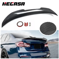 Carbon Fiber PSM Style Rear Trunk Spoiler Wing For BMW F30 F80 335i 328i 12-18