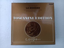 Schallplatte Vinyl LP Puccini La Boheme, Toscanini Edition, 2er Box