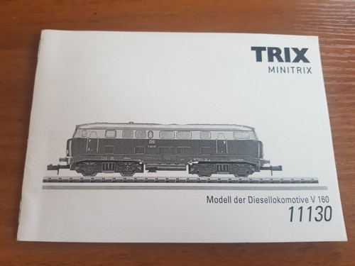 Minitrix 11130 Bedienungsanleitung BR V 160 | Zustand: Gebraucht