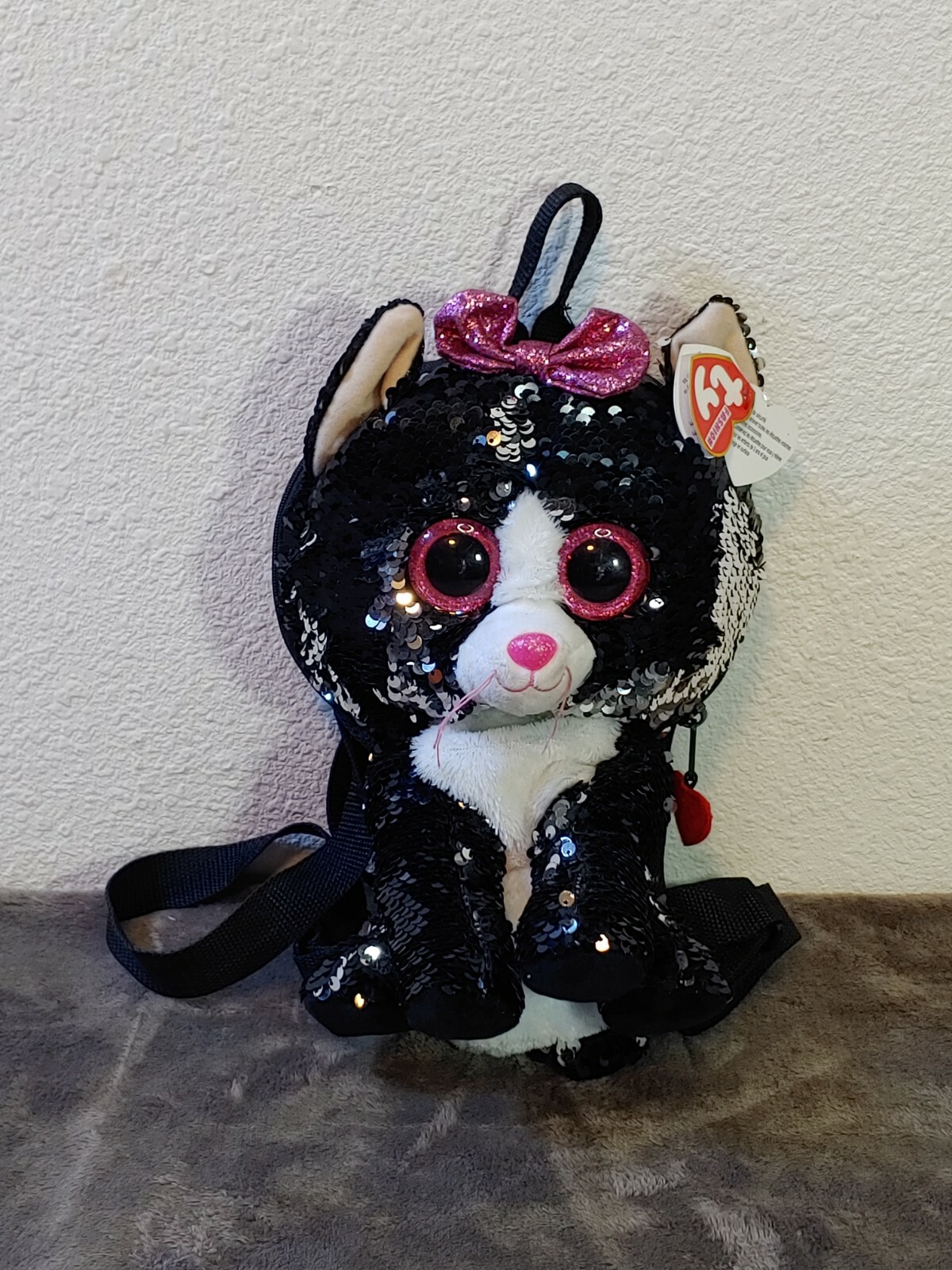 ty kiki sequin backpack