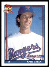 1991 Topps Baseball #184 Gary Green