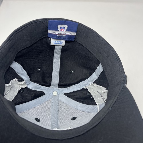 Vintage Oakland Raiders Hat Hat NFL Reebok Cap Stripes Size Small Baseball Cap - Picture 7 of 7