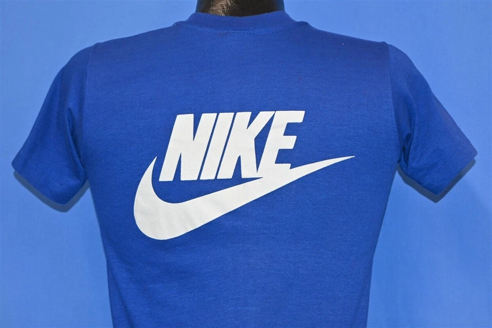 复古 80 年代 Nike 16th Annual Perimeter Relay OAHU HAWAII 1984 SWOOSH T 恤小号 S — 第 3/4 张图片