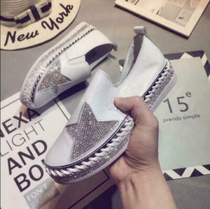 thick sole slip on shoes