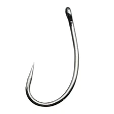 Barbless Fishing Hooks Freshwater Saltwater Circle Curve Shank Size 4#-12#