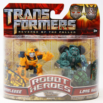 Transformers -  Robot Heroes - Bumblebee & Long Haul - ca. 5cm