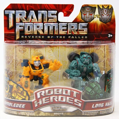 Transformers -  Robot Heroes - Bumblebee & Long Haul - ca. 5cm - Bild 1 von 2