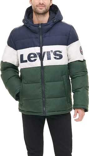 Levi's mens Mid-length Quilted 