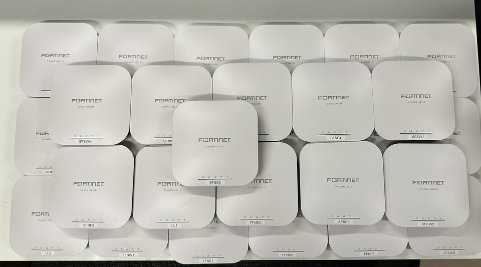 Fortinet FortiAP U431F | 4x4 Wi-Fi 6 (802.11ax), Indoor Wireless Access ...