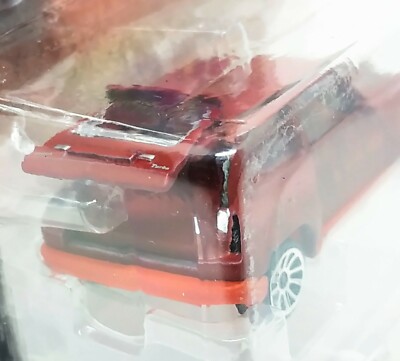 MAJORETTE RENAULT 5 Turbo Rouge Bas De Caisse Jaune 255 Sans Blister