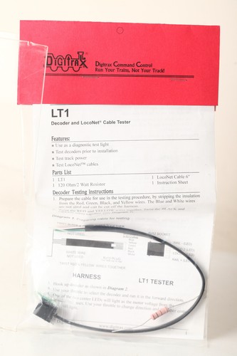 Digitrax US LT 1 decodificador y probador de cables LocoNet en embalaje original (306232) E5876E | Condition: Gebraucht