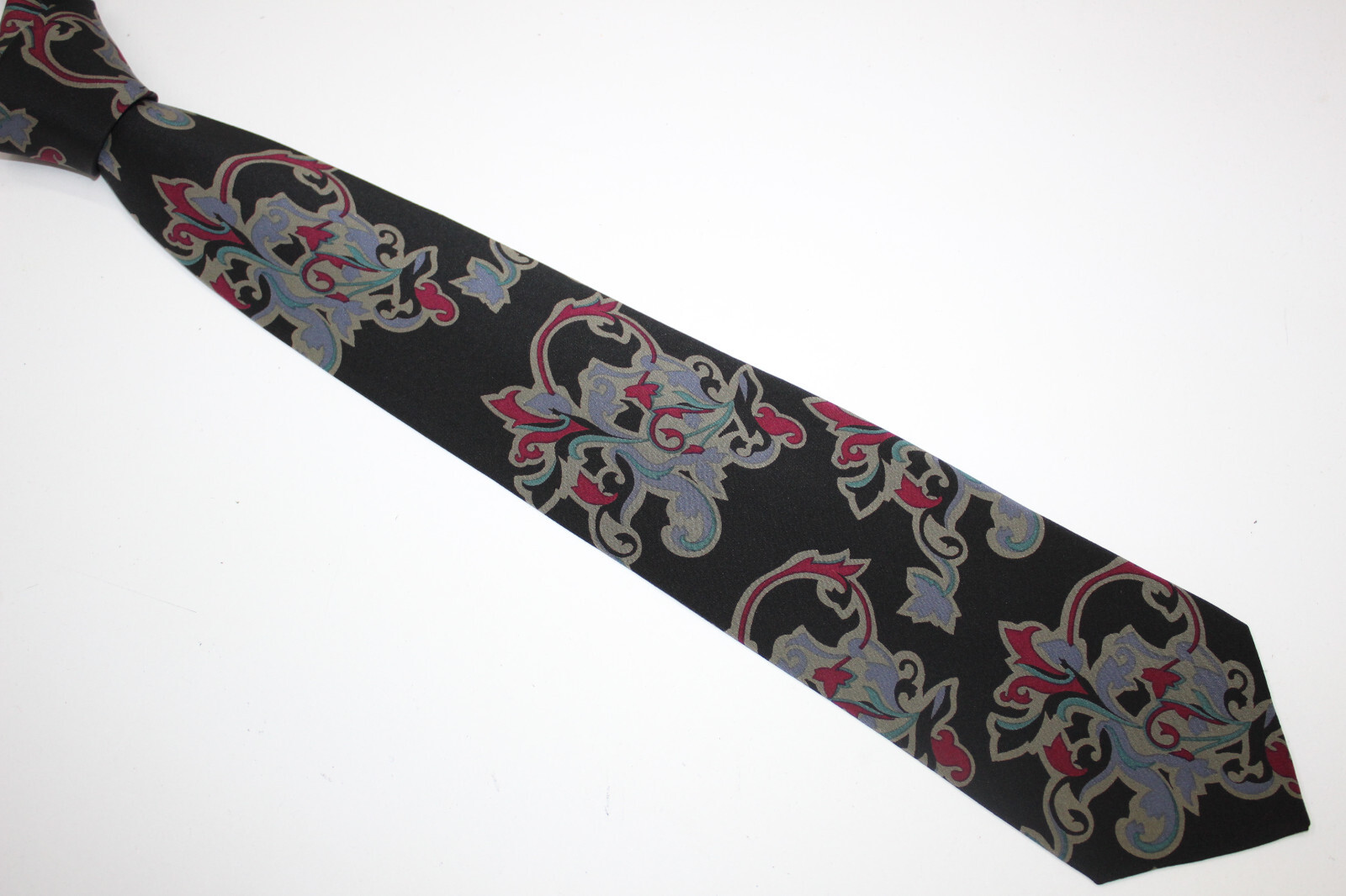 LANVIN Silk tie Made in Italy F34791 | eBay