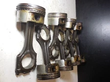 Mercedes M113 V8 5.0L Engine Set 8 Pistons And Connecting Rods FOR ART PROJECT
