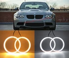 Switchback cotton LED halo ring for M3 E92 E93 07-13 Coupe Convertible angel eye