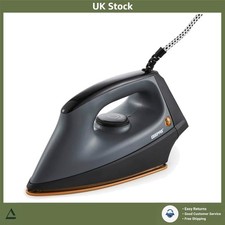 Geepas 1200W Heavyweight Dry Iron with Non-Stick Soleplate for Professionals