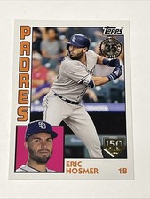 2019 Topps - 1984 Topps Baseball Eric Hosmer #T84-60 150th Anniversary /150