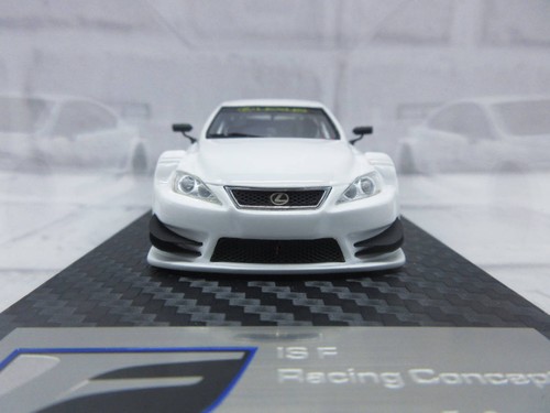 1/43 HPI Racing Lexus IS F Racing Concept White Diecast Model Car Japan Limited - Picture 15 of 16