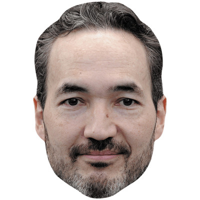 Steve Jablonsky (Beard) Celebrity Mask, Flat Card Face, Fancy Dress Mask