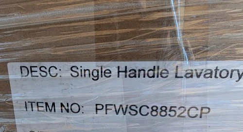 PROFLO PFWSC8852 1.2 GPM Single Hole Bathroom Faucet with Pop-Up Drain Chrome - Picture 2 of 2