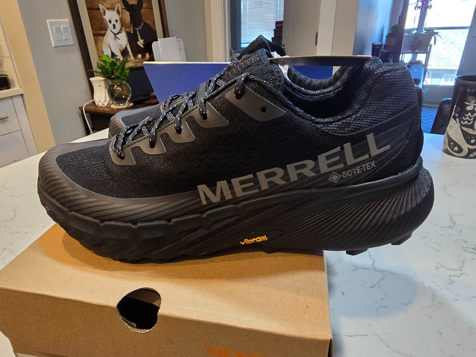 ? Merrell Agility Peak 5 GTX Scarpe da trail running impermeabili suola Vibram ?10