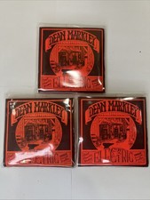 Lot of 3 Dean Markley Electric Guitar Strings 740xl No. 91114 NOS