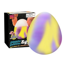 Nee Doh Dippin  Dazzler Eggs  Color Changing Fidget Toy  Purple COLOR