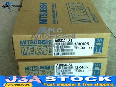 Mitsubishi A68DAI-S1 MELSEC PLC 1PC New Expedited Shipping A68DAIS1 US Free TAX