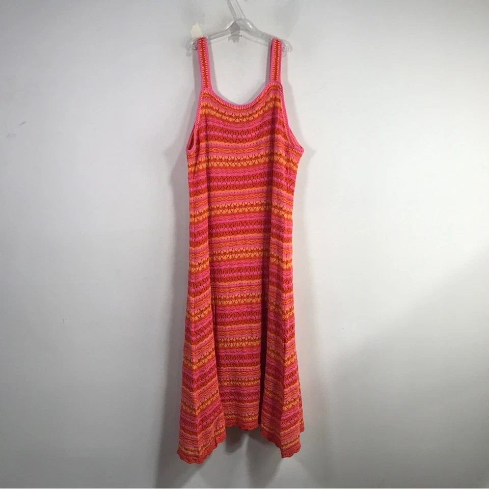 Vestido sin mangas Jessica Simpson tejido a ganchillo, para mujer talla XXL - Combo Tigerlily Foto 2 de 4