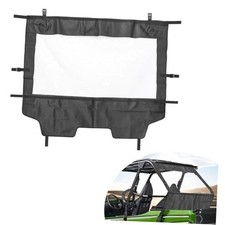 Soft Full Rear Windshield Rear Window Wind Guard Compatible with for UTV