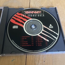 Tempest 2000 video game Soundtrack CD Rare Atari Jaguar vgm Out of print