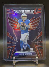 JUSTIN HERBERT 2025 Panini Phoenix Football #29 Chargers Thunderbirds RED /249