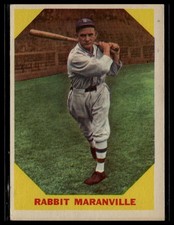 1960 Fleer Baseball Greats #21 Rabbit Maranville