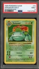 Pokemon Venusaur Base Set Shadowless Holo Rare #15 PSA 9 Mint