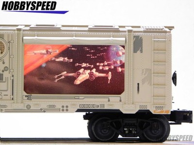 LIONEL STAR WARS REBEL LEIA/DROIDS BOXCAR O GAUGE railroad car 2523040-LDB NEW