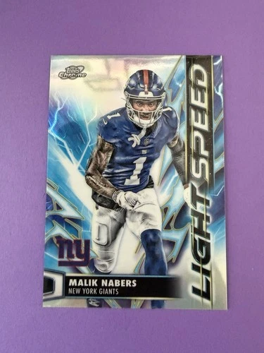 2025 Topps Cosmic Chrome Malik Nabers Base (RAW)