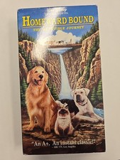 Homeward Bound: The Incredible Journey 1993 VHS, Michael J. Fox, Disney