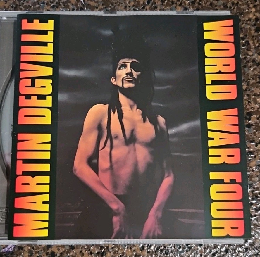 ULTRA RARE IMPORT MARTIN DEGVILLE of SIGUE SIGUE SPUTNIK- World War Four 1991 CD