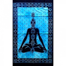 Tenture Yogi Energie Chakra Bleu