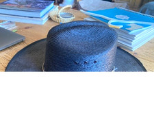 JASON ALDEAN COWBOY HAT BY RESISTOL-BLACK-SIZE 7 1/4-MEXICAN PALM-HIS COLLECTION